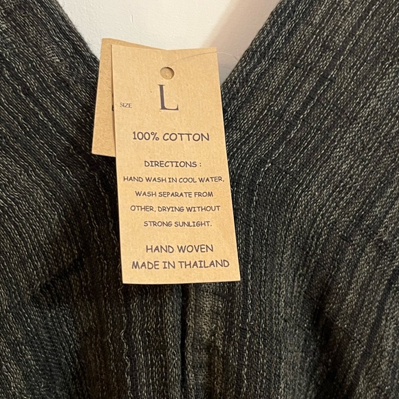 ✨MONSERAT DE LUCCA✨Long Gauze Poncho in Slate - Picture 7 of 9